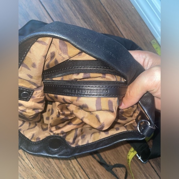 Black shoulder bag Aimee kestenberg fold over bag - Picture 12 of 15